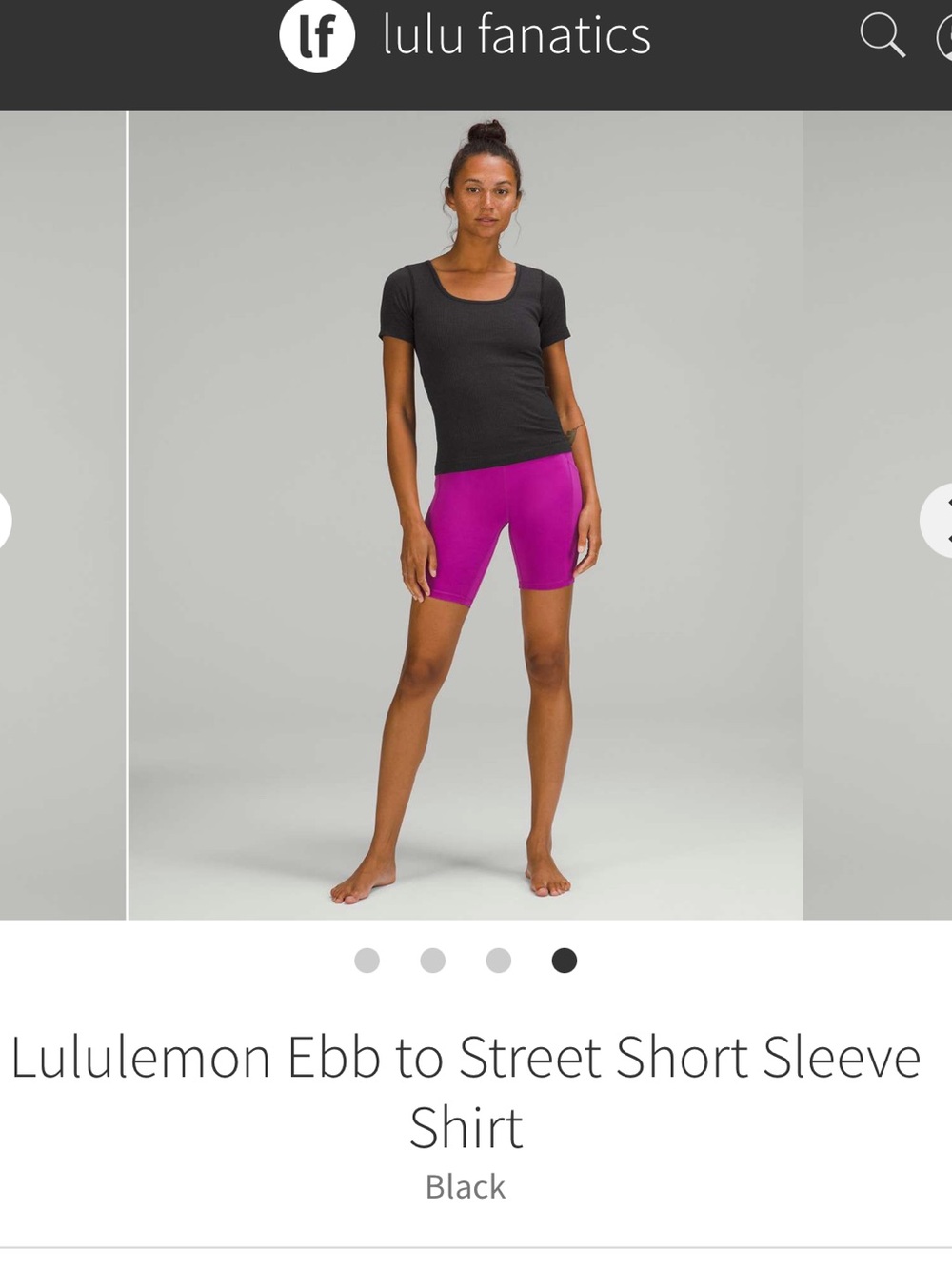 Lululemon Ebb to Street Short Sleeve
Shirt 14